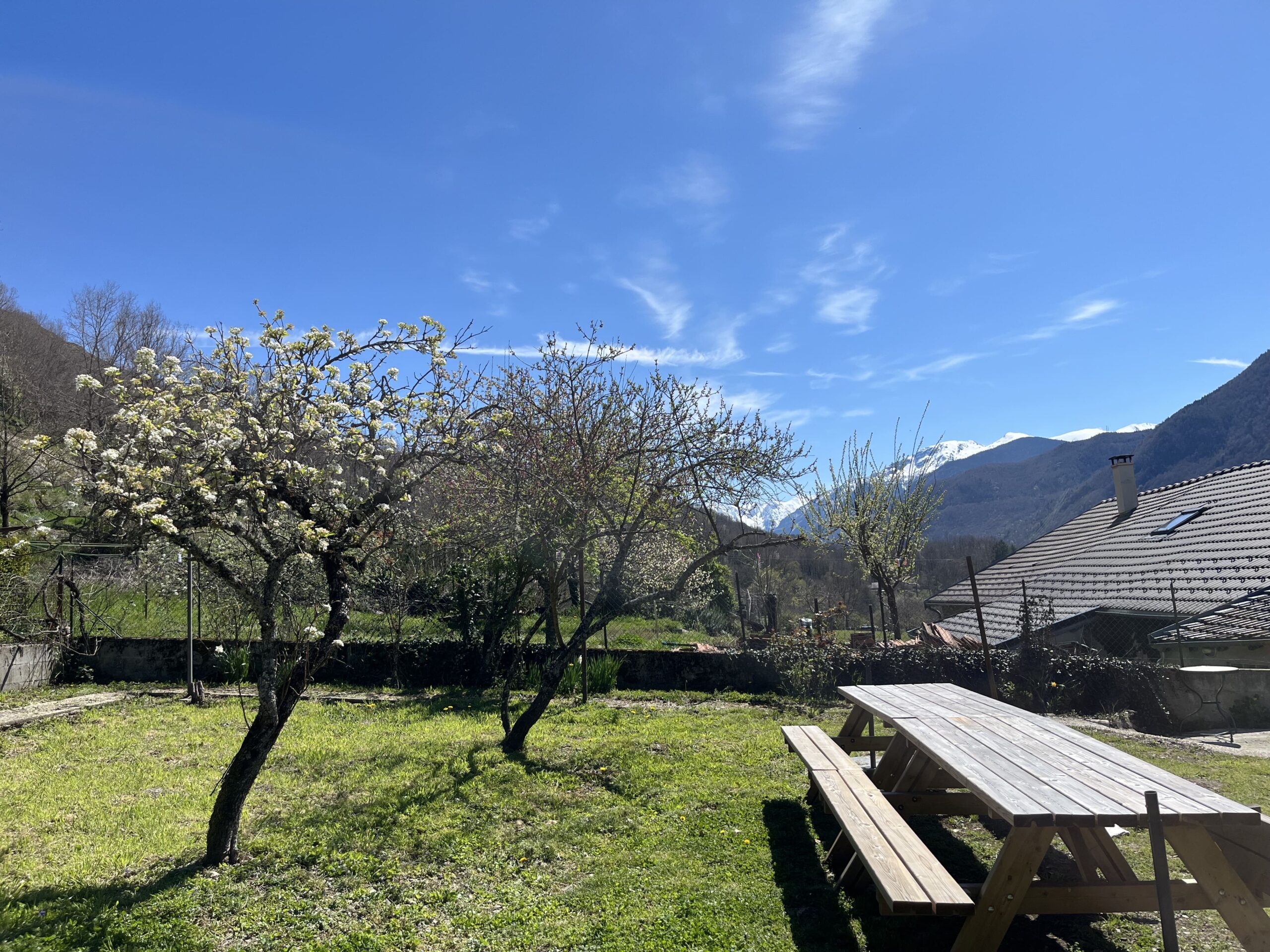 Exterieur vue jardin