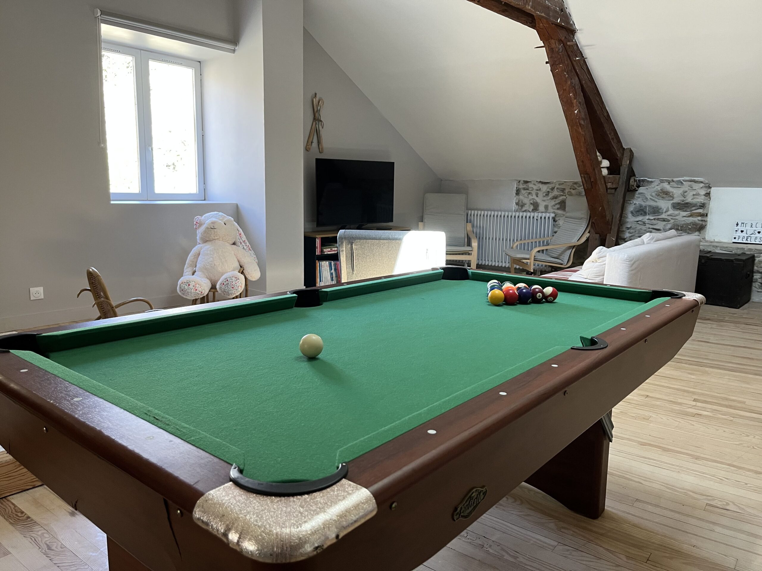 salle de jeu billard